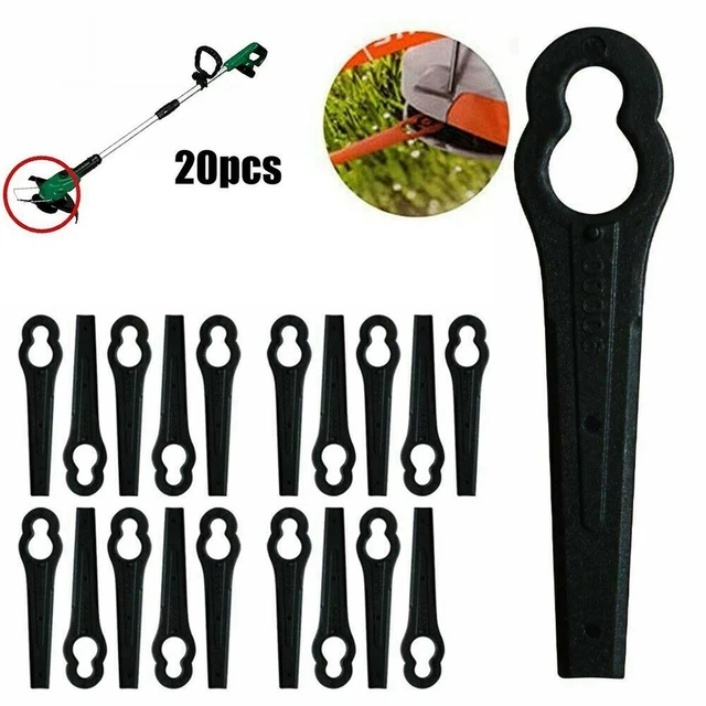 20 REPLACEMENT PLASTIC Blades Set For Flymo Sprinter E25 Lawnmower