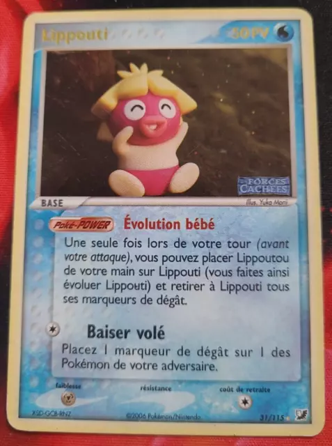 Pokemon - Lippouti Holo Reverse 31/115 - Ex Forces Cachées - Titre Or - Français
