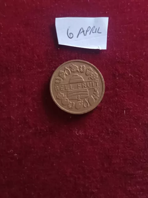 Bellfruit 25p Token