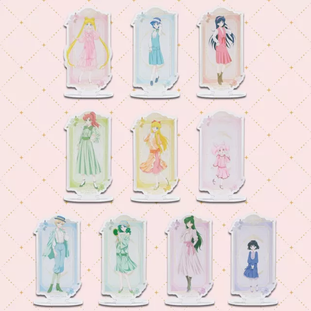Sailor Moon Antique style Ichiban Kuji Acrylic stand complete set