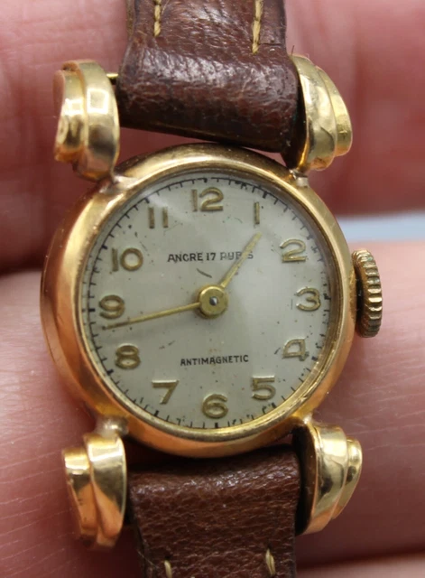 Montre Femme Ancienne Royce Mécanique 15 Rubis - Mécanisme Suisse, Occasion Portée