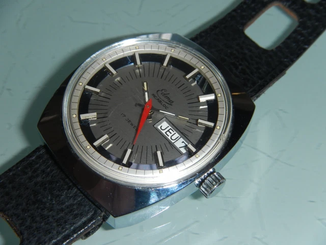 Montre Mécanique Homme Château, Vintage, 17 Rubis, Incabloc, Manuelle