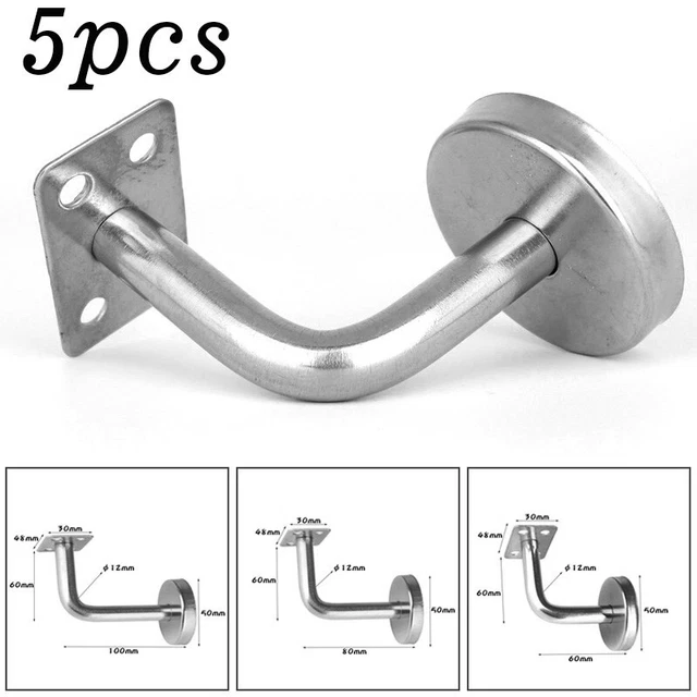 Barandilla doméstica soporte accesorios 5 piezas hardware acero inoxidable