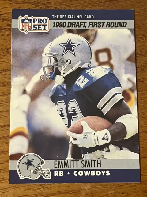 EMMITT SMITH 1990 Pro Set Rookie Card #685 NFL HOF Dallas Cowboys $3.99 ...