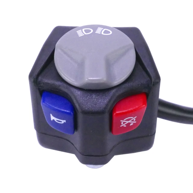 Interrupteur De Guidon Universel Gauche Compatible Yamaha ATV/Quad + MRD - Feux, Clignotants, Start, Klaxon