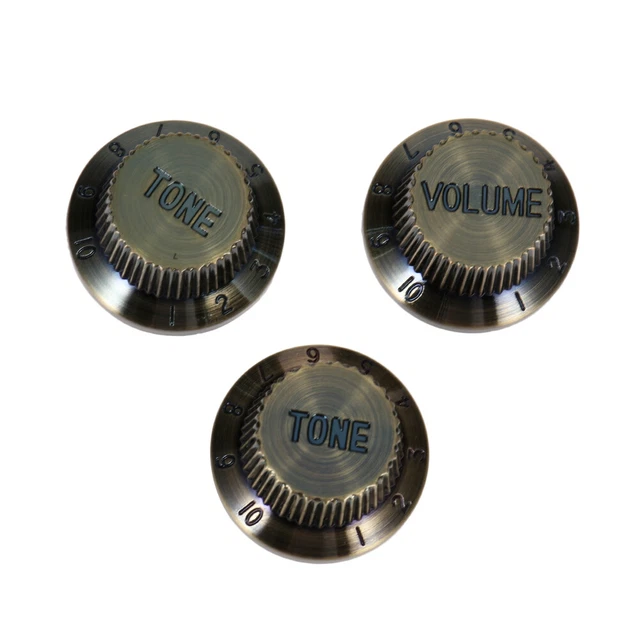 3 pz controllo volume chitarra pulsanti chitarra personalizzati