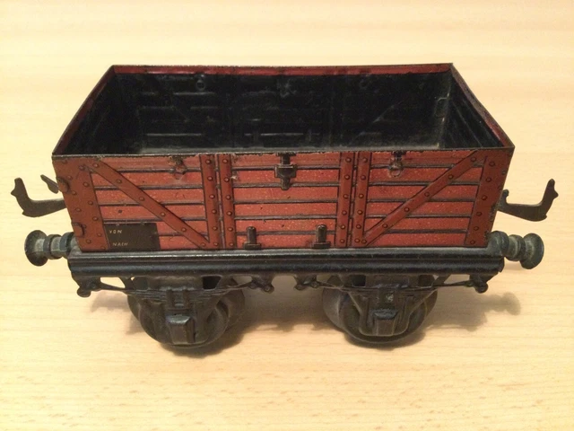 Gebrüder Bing Nürnberg - Uralter Waggon - Tender - um 1925/1930