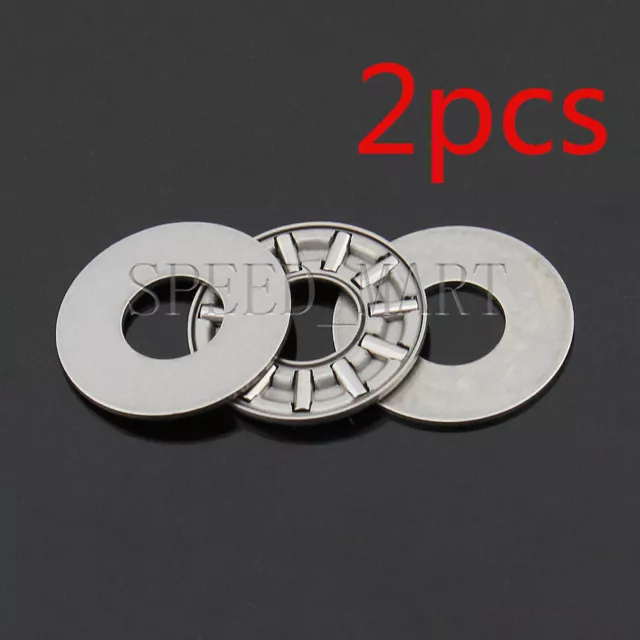 50PCS NTA613 Thrust Needle Roller Bearing With Two Washers 9.52 x 20.62 x 3.584