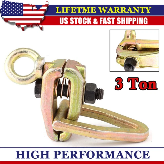 3 Ton 2 Way Frame Body Repair Small Mouth Pull Clamp Dent Puller Self-tightening