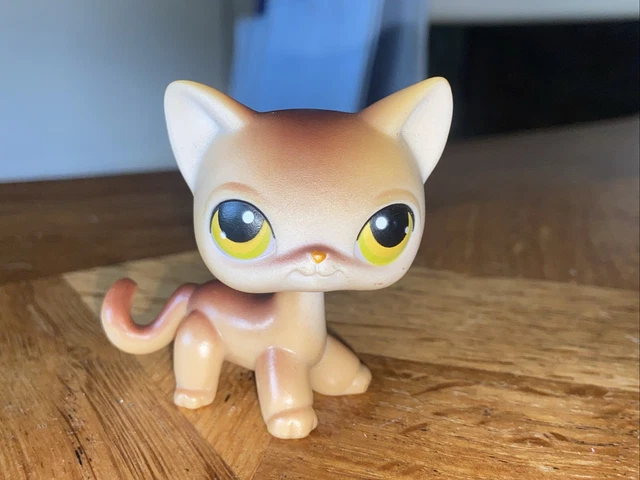 LPS # 886 LITTLEST PETSHOP ORIGINAL AUTHENTIC CHAT EUROPEEN EUROPEAN