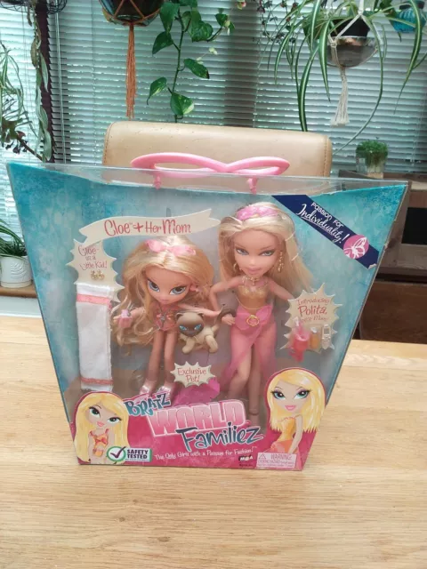 NEW IN BOX -Cloe Bratz Birthday Doll With Tiara & Necklace 9 1/2