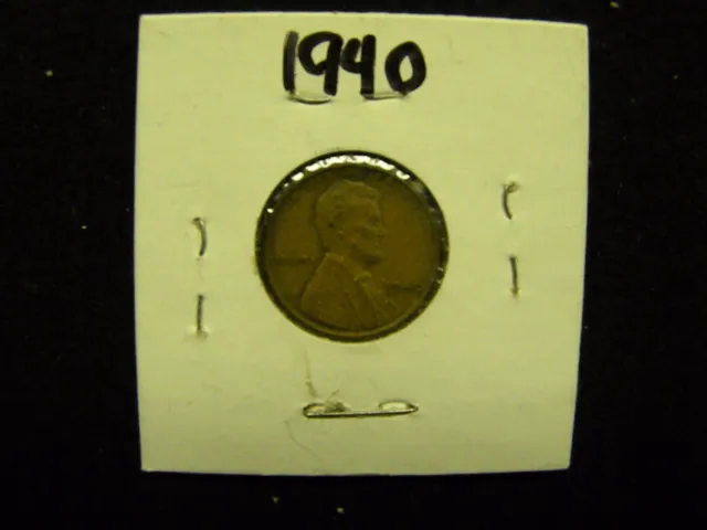 1940 Lincoln Head Wheat Penny / One Cent Coin  (Not Professionally Graded)