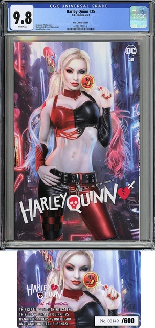 Harley Quinn #25 KRS Comics Natali Sanders Exclusive - CGC 9.8!