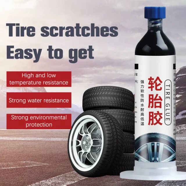 Tire Glue Repair Tire Cracks Strong Black Glue Silicone Adhesive For Tires Sg
