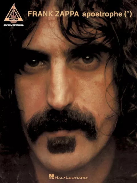 Frank Zappa Apostrophe Sheet Music Guitar Tablature Book NEW 000690507