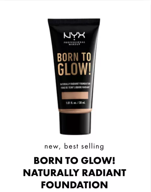 NYX Born To Glow Naturally Radiant Foundation, You Choose