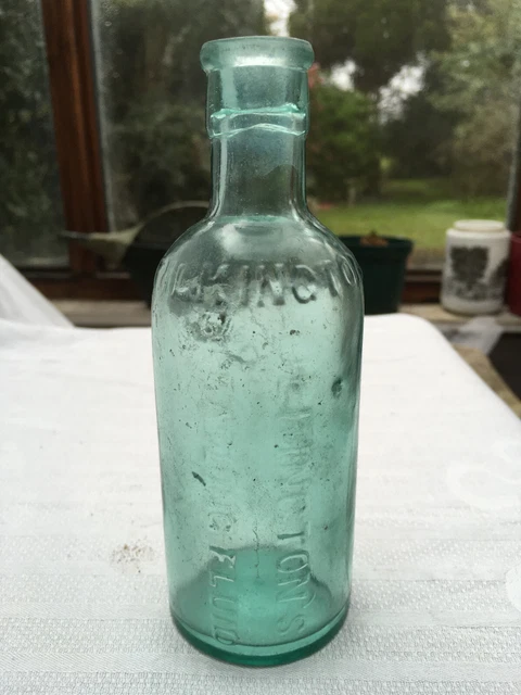 Small Pilkington's Bleaching Fluid Church chemist bottle c1890-1920