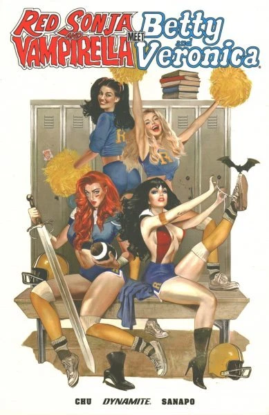 Red Sonja and Vampirella Meet Betty & Veronica 1, Paperback by Chu, Amy; Chan...