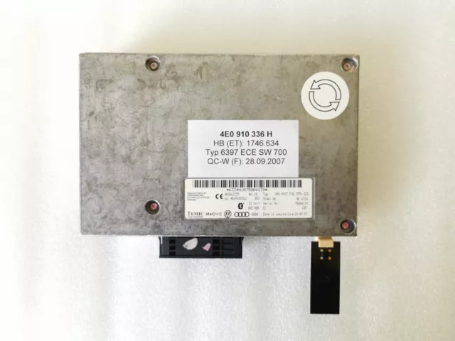 Audi A4 8K A5 Bluetooth Steuergerät Modul Telefon module control unit 4E0910336J