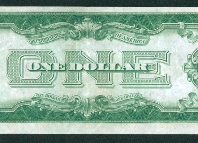 $1 1928 A ((HIGHER GRADE VF+++)) (( FUNNYBACK )) Silver Certificate ** CURRENCY