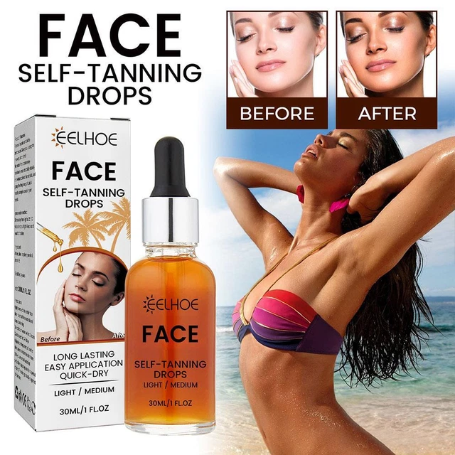 FACE gocce abbronzanti gocce abbronzanti per la cura della pelle per viso individuale V6G6