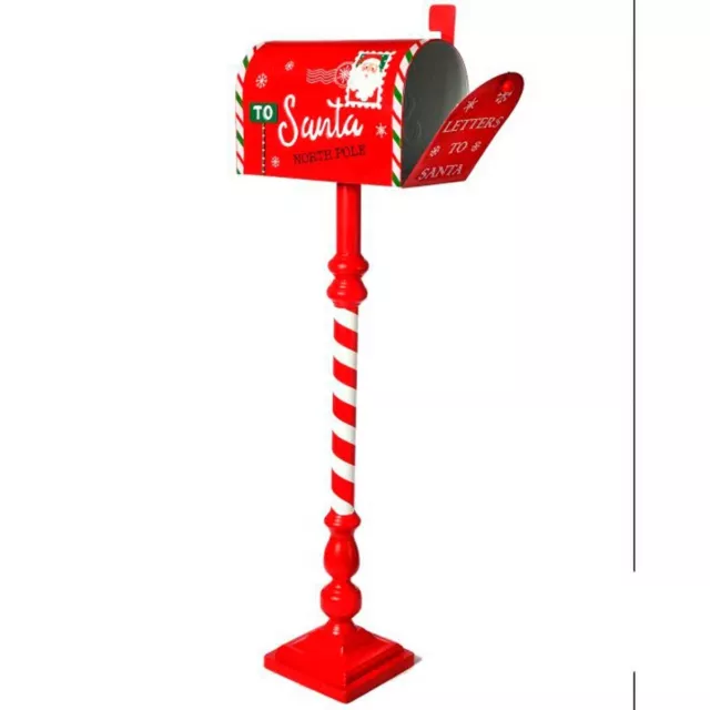 Timstor Decorazione Natalizia Cassetta Posta Lettere Babbo Natale 105 cm 199024