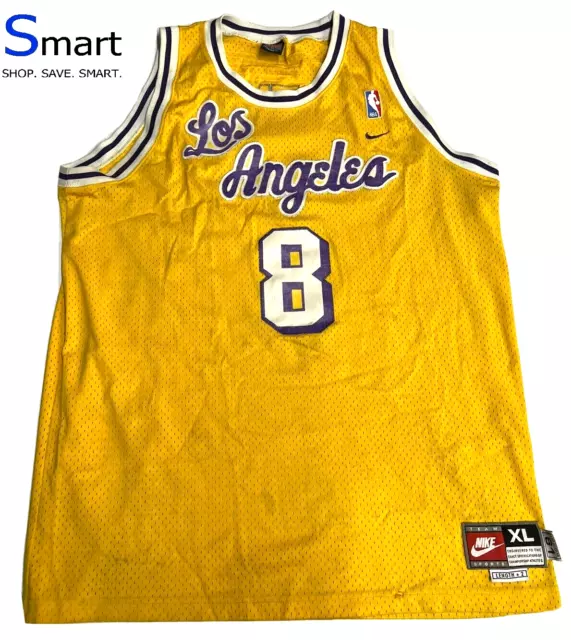 Nike, Shirts, Nike Kobe Bryant Los Angeles Lakers Rewind 961 Swingman  Jersey Nba Sewn 3xl
