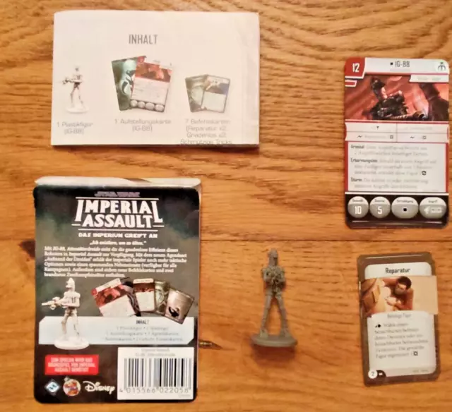 Star Wars Imperial Assault Figurenerweiterung  IG-88 Attentäterdruide deutsch