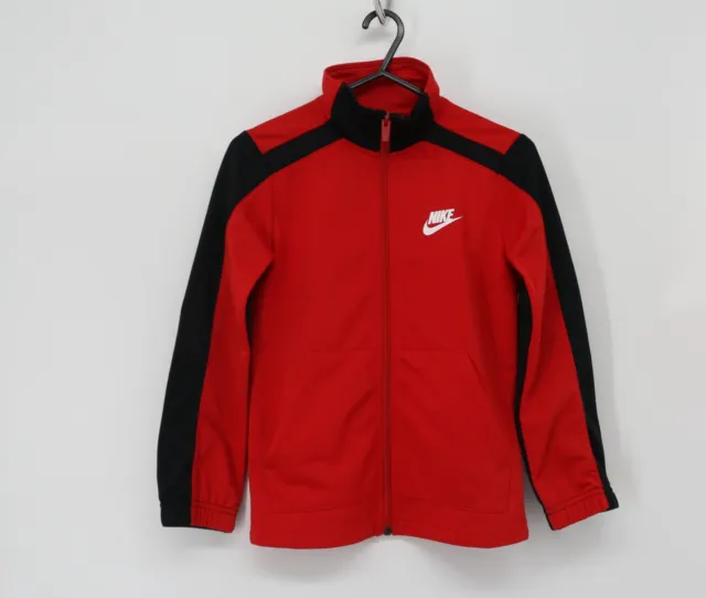Giacca Nike Sportswear Bambini Ragazzi Cerniera Rossa Con Cerniera Completa Crp 45 U.a