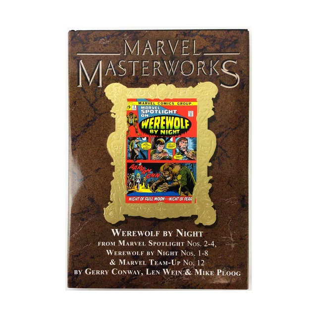 Marvel Comic Marvel Masterwork  Marvel Masterworks - Werewolf By Night, Vol NM