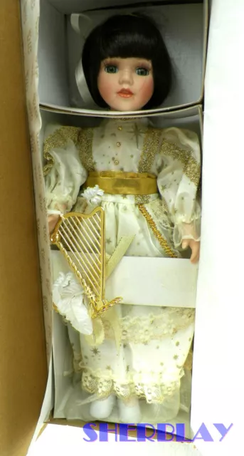 Heritage Signature Collection Porcelain Doll Angel Kirsten 16" 3