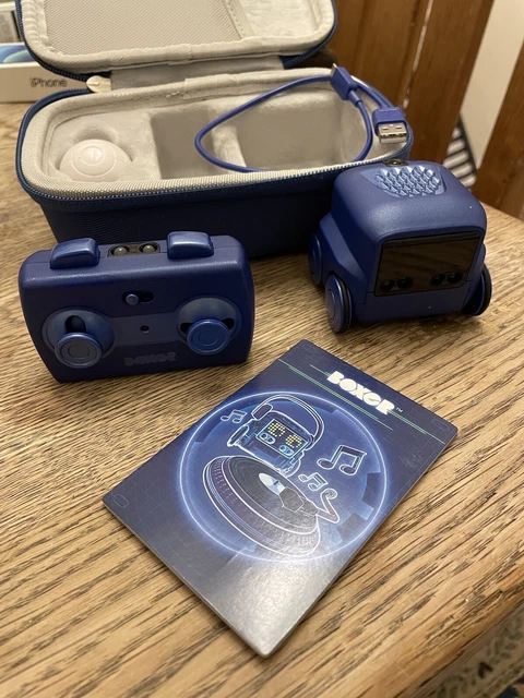 Boxer Interactive Pet A.i Robot Toy Blue with Personality and Emotions R/C