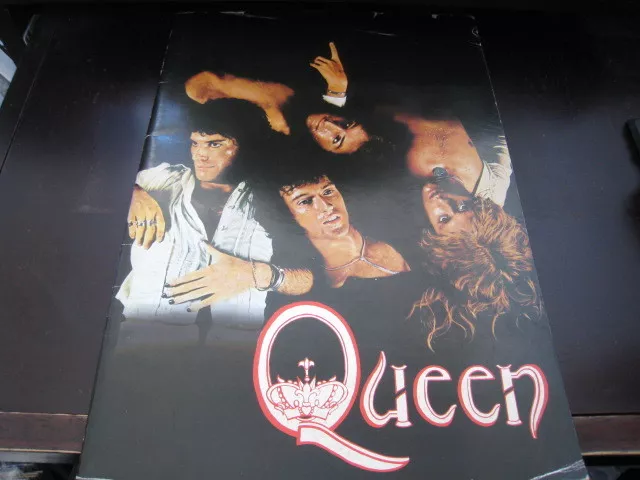 Queen 1975 Japan Tour Book Concert Program Freddie Mercury Brian May