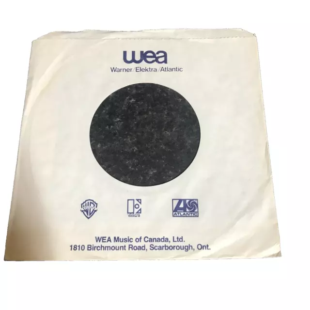 One - 7" - WEA - Original Schallplattenhülle 24a USA