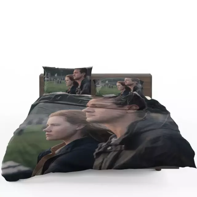 Arrival Movie Amy Adams Jeremy Renner Quilt Duvet Cover Set Single Pillowcase