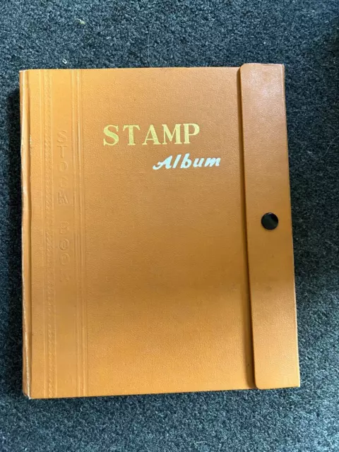 Auswahl Leerer Briefmarkenlagerbücher (7)