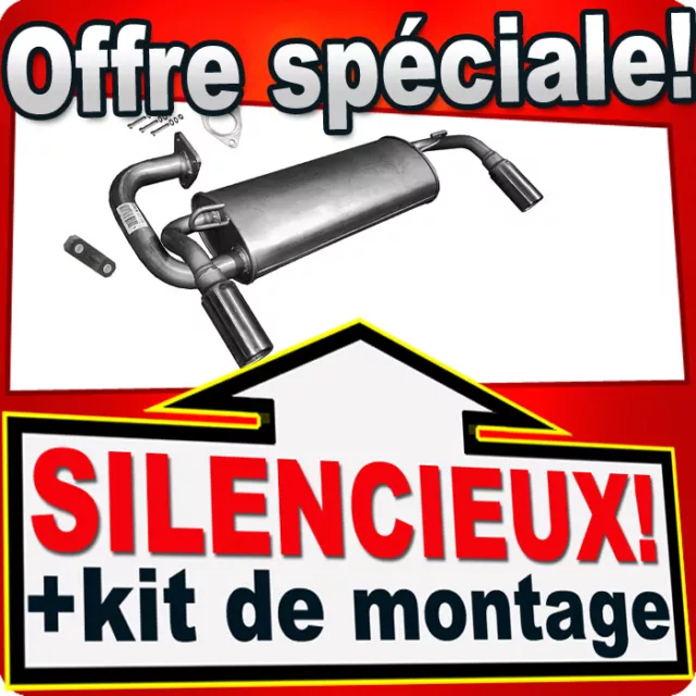 Ligne D'échappement Pour Rover 45 1.4/1.6 - Silencieux Inclus - Neuf