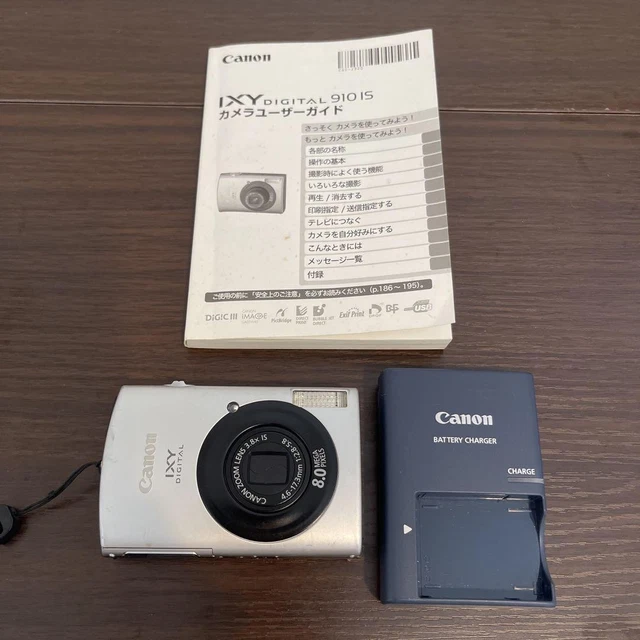 5012 Canon IXY 910IS シルバー デジカメ 5012 Canon IXY 910IS シルバー デジカメ 中古】Canon キヤノン