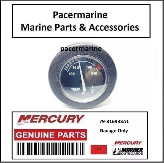 Mercury Mariner OEM Temperature Gauge Only 79-816933A1