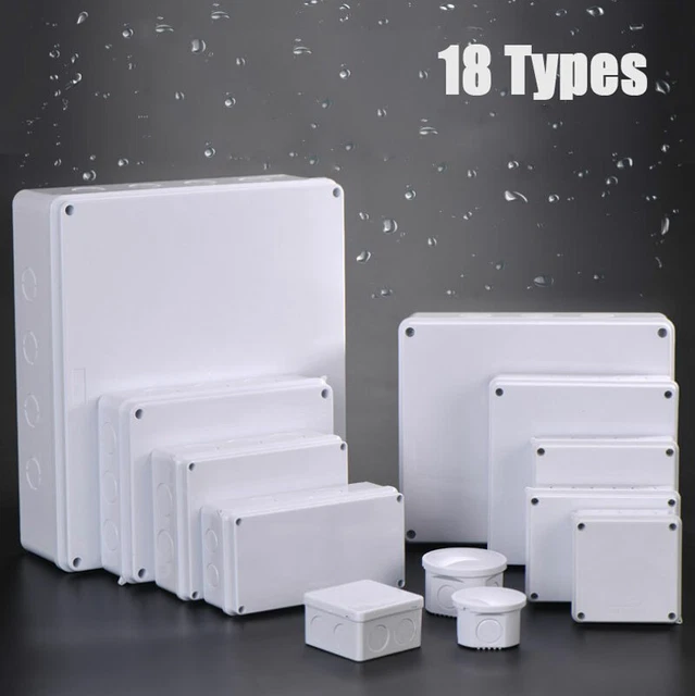 Boite de Derivation Etanche Batiment IP55 Projet Boîte de Dérivation Plastique