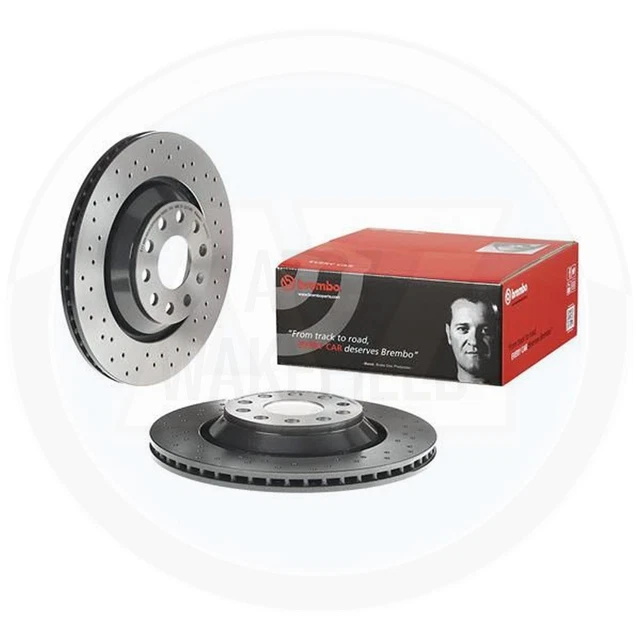 SAAB 9-3 CAB 2.0 3/98-8/99 288MM Drilled & Grooved Sport