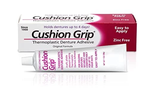 Thermoplastic Denture Adhesive for Refitting and Tightening Loose Dentures [N...