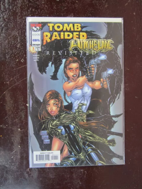 Image with Top Cow comic book "Tomb Raider/Witchblade" Issue 1 for sale!!!