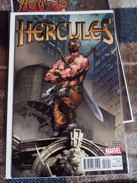 Hercules #1  Limited 1:25 Retailer Incentive Variant 2015 MARVEL COMICS