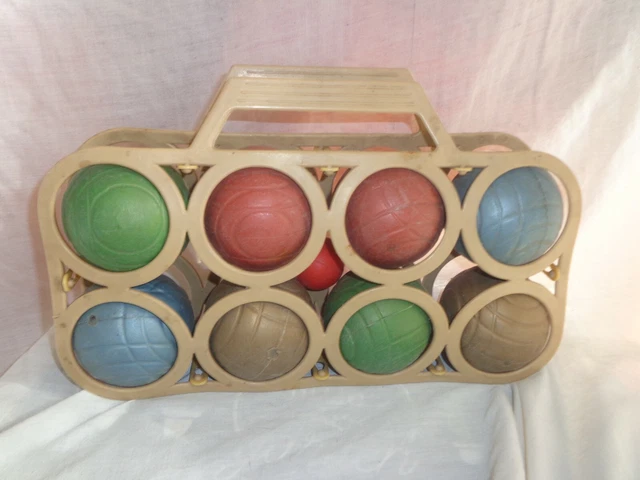 VALISE DE 8 boules de pétanque EUR 40,00 - PicClick IT