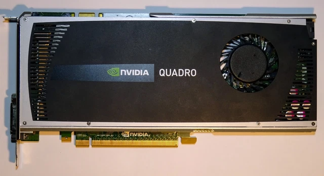 NVIDIA QUADRO 4000 2GB GDDR5 PCI-E Graphics Card 2x DisplayPort 1x DVI ...
