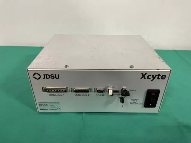 JDSU Uniphase Xcyte Laser Controller Unit - Model: CY-PS w/ Key