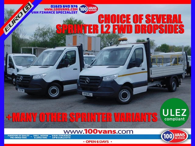 2019 MERCEDES-BENZ SPRINTER 2.1 314 CDI Dropside 2dr Diesel Manual FWD