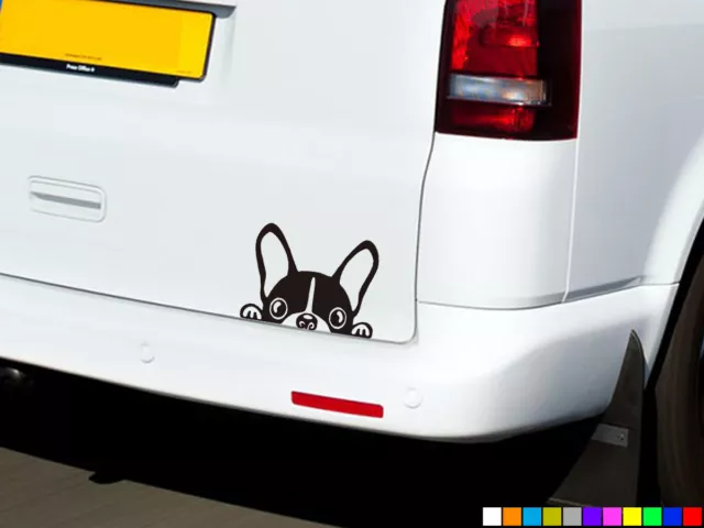 French Bulldog Car Stickers Decals Bumper Window Vinyl Funny Laptop Novelty Dog