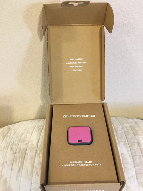 Whistle Explorer Health GPS Location Tracker For Pets READ DESCRIPTION